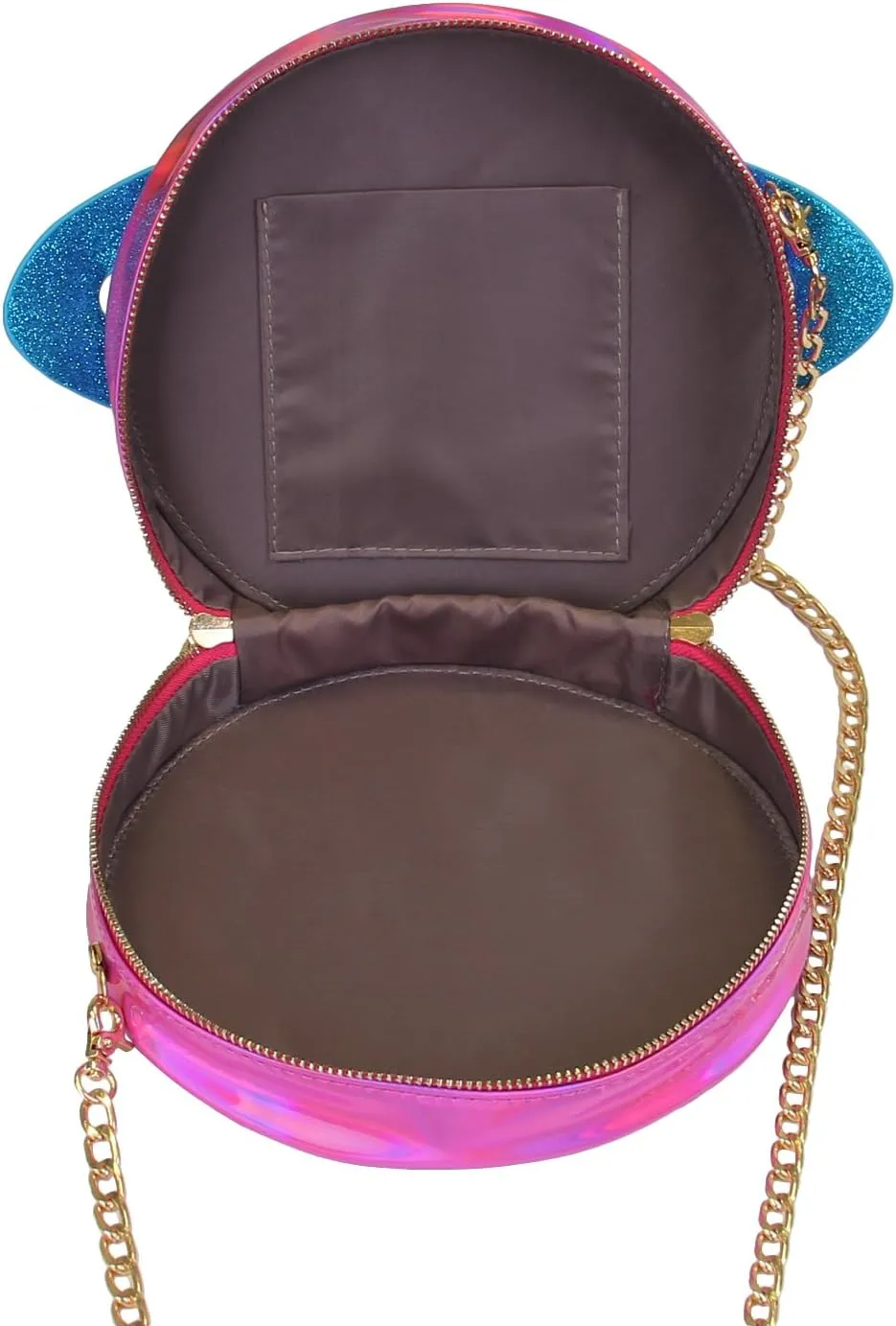 Girls Circular Planet Crossbody Purse Bags Women Phone Shoulder Bags Cellphone Wallet Purse