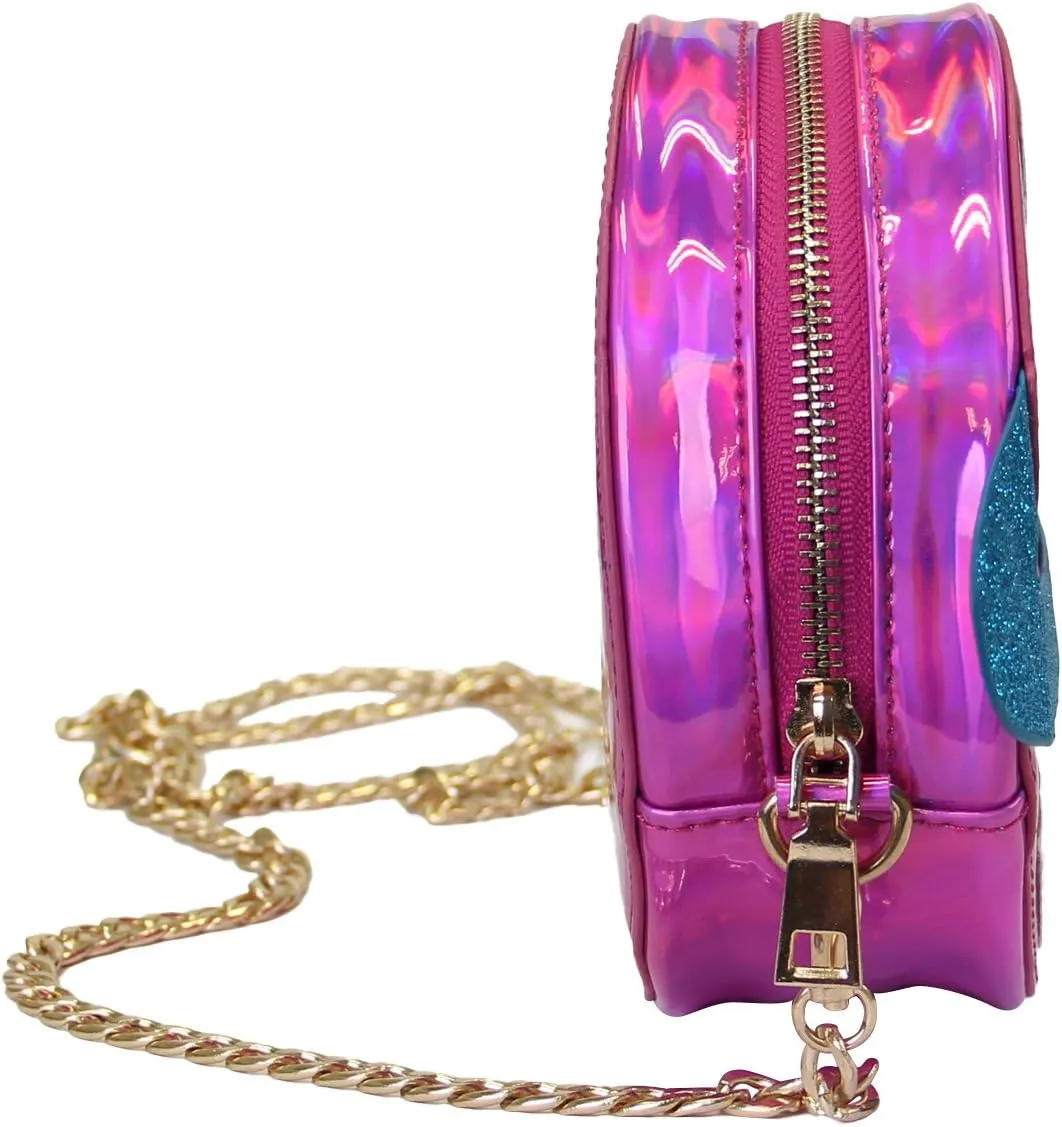 Girls Circular Planet Crossbody Purse Bags Women Phone Shoulder Bags Cellphone Wallet Purse