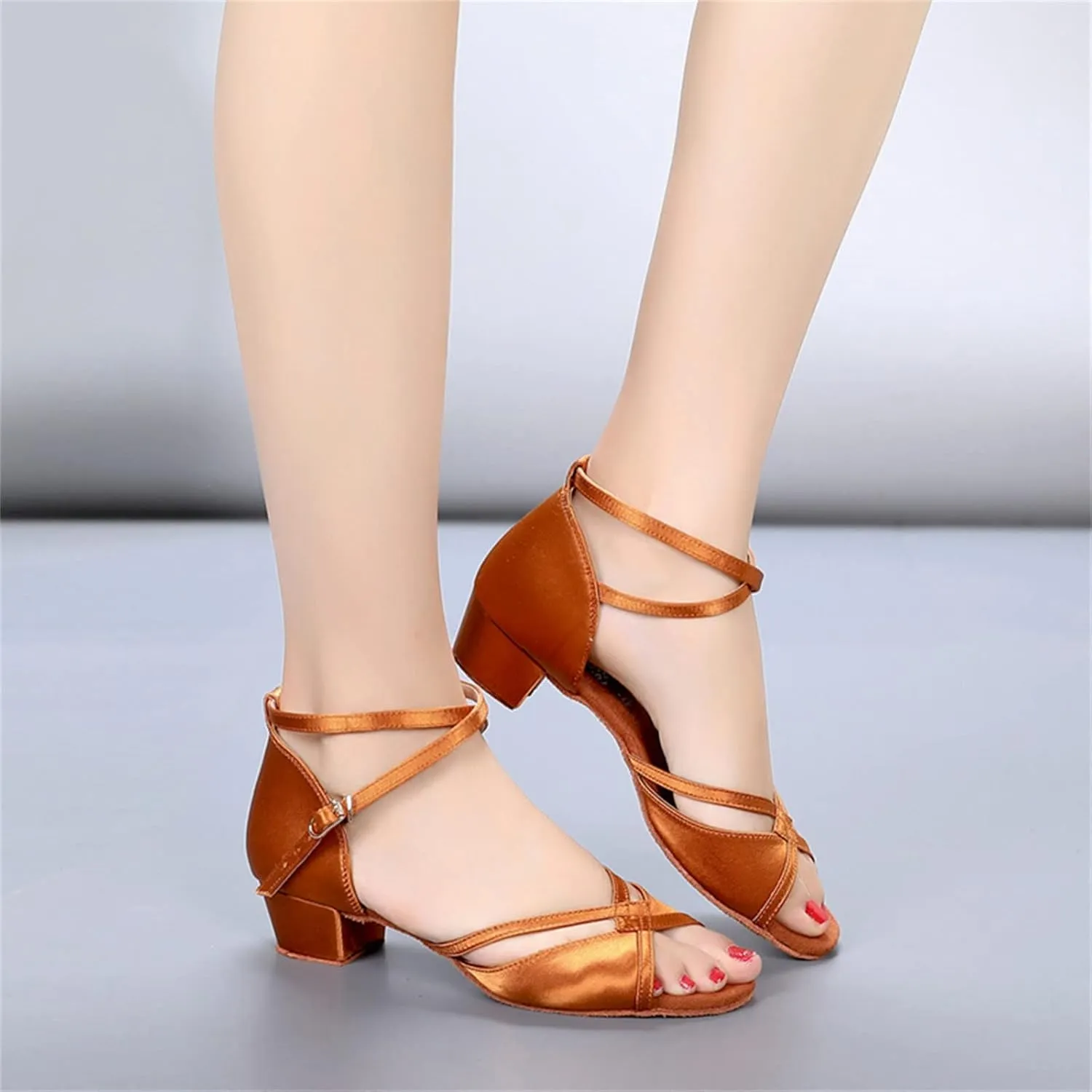 Girls Latin Dancing Shoes Lo𝐰 Heel Kids Sals𝐚 Ballroom Dance Shoes for Girls Latin Ballroom Dance Shoes Girls