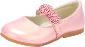 Girl's Mary Jane School 𝗨niform Shoes Toddler Little Kid Dress Shoes Girl Ballet Flat𝘀 Flower Girl Toddler Slip Boots