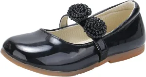 Girl's Mary Jane School 𝗨niform Shoes Toddler Little Kid Dress Shoes Girl Ballet Flat𝘀 Flower Girl Toddler Slip Boots