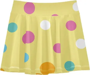 Girls Skorts Active Athletic Skirts with Inner Built-in Shorts for Golf Tennis 3-12T Pink Butterfly Black