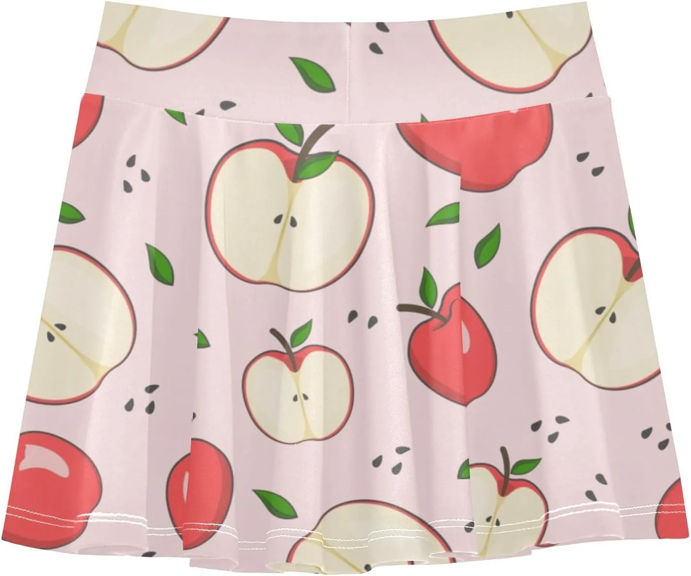 Girls Skorts Active Athletic Skirts with Inner Built-in Shorts for Golf Tennis 3-12T Pink Butterfly Black