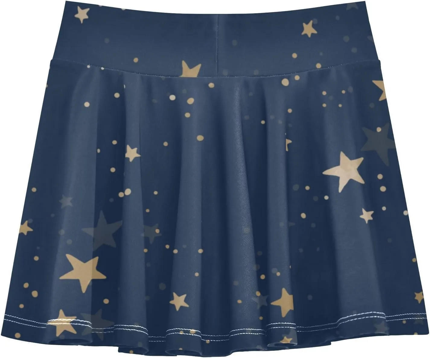 Girls Skorts Active Athletic Skirts with Inner Built-in Shorts for Golf Tennis 3-12T Polka Dot Pink