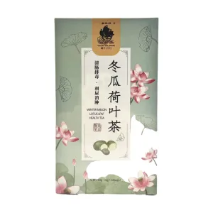 Golden Sail Winter Melon Lotus Leaf Tea - 12 Bags, 60g