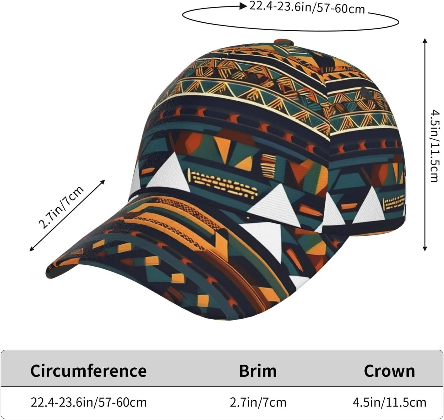 Graffiti Skateboard Print Adjustable Outdoor Cap,Baseball Cap,Unisex Casual Trucker Dad Hat Gift