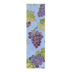 Grape Fruit Blue Art Painting Designed Grip Tape roll for Skateboards Decorative Waterproof Anti-Tearing Grip Tape Cruiser antiderrapante para Scooter 33×9 Inch