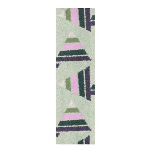 Green Triangle Pattern Pastel Skateboard Grip Tape roll Waterproof pro Scooter Grip Tape 33×9 Inch antiderrapante para Scooter