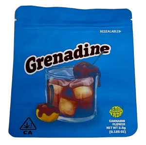Grenadine Smell Proof Gram Bag 10pk