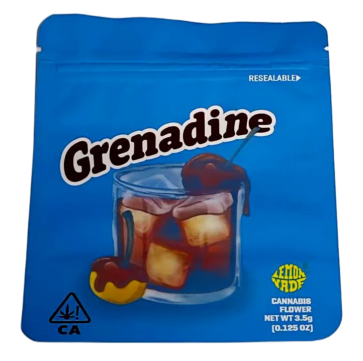 Grenadine Smell Proof Gram Bag 10pk