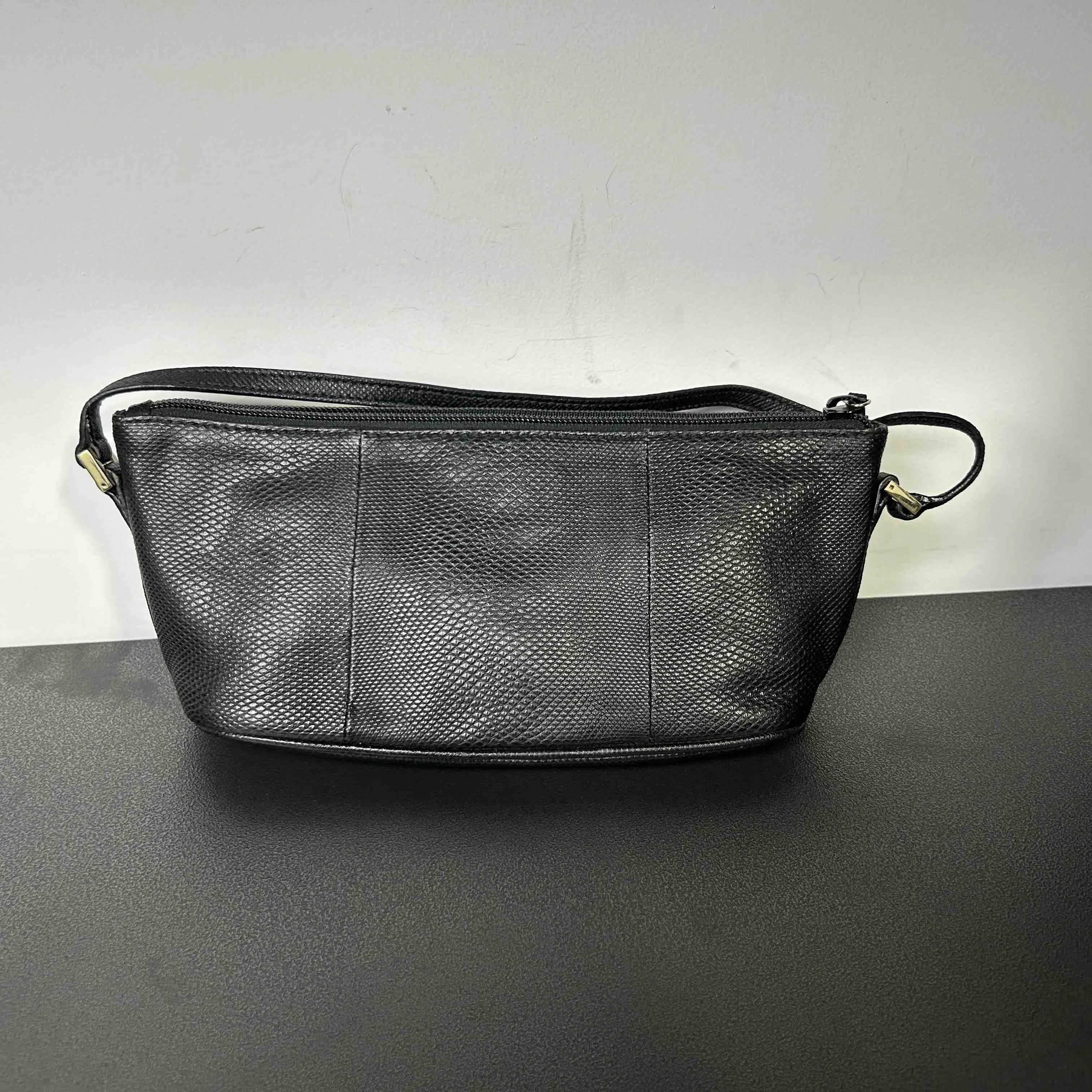Gucci Black Leather Clutch Bag