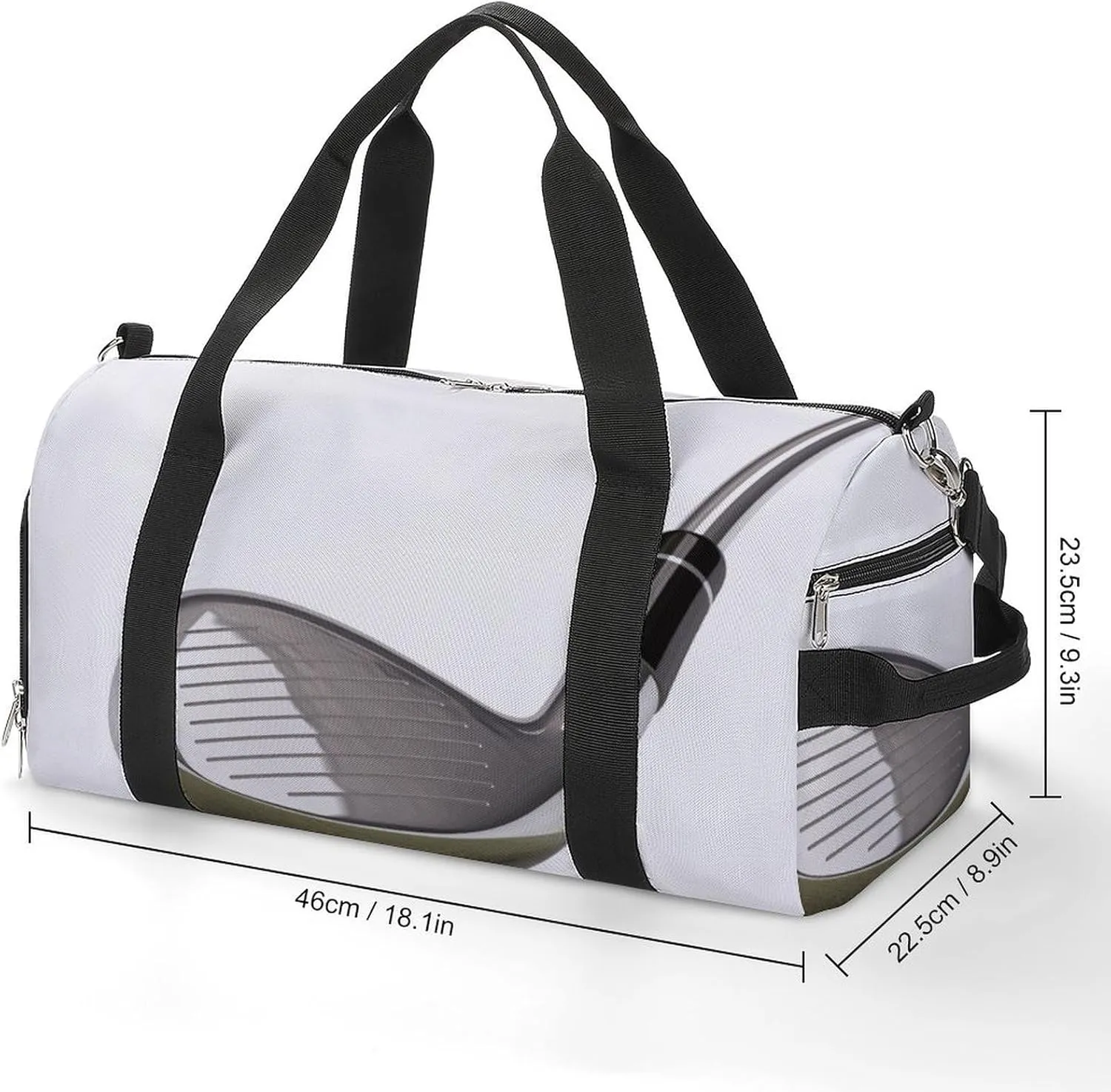 Gym Bag Golf Club Duffel Bag for Men Women Travel Overnight Bag with Shoe Compartment Workout Bags