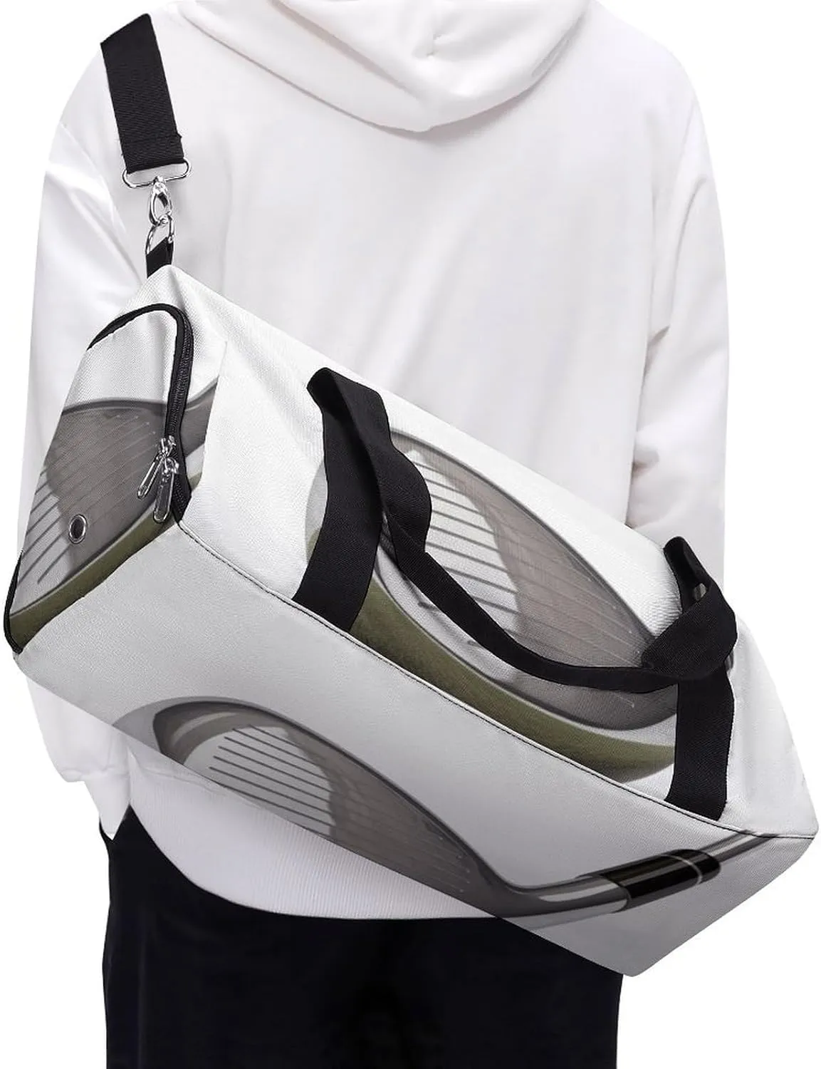 Gym Bag Golf Club Duffel Bag for Men Women Travel Overnight Bag with Shoe Compartment Workout Bags