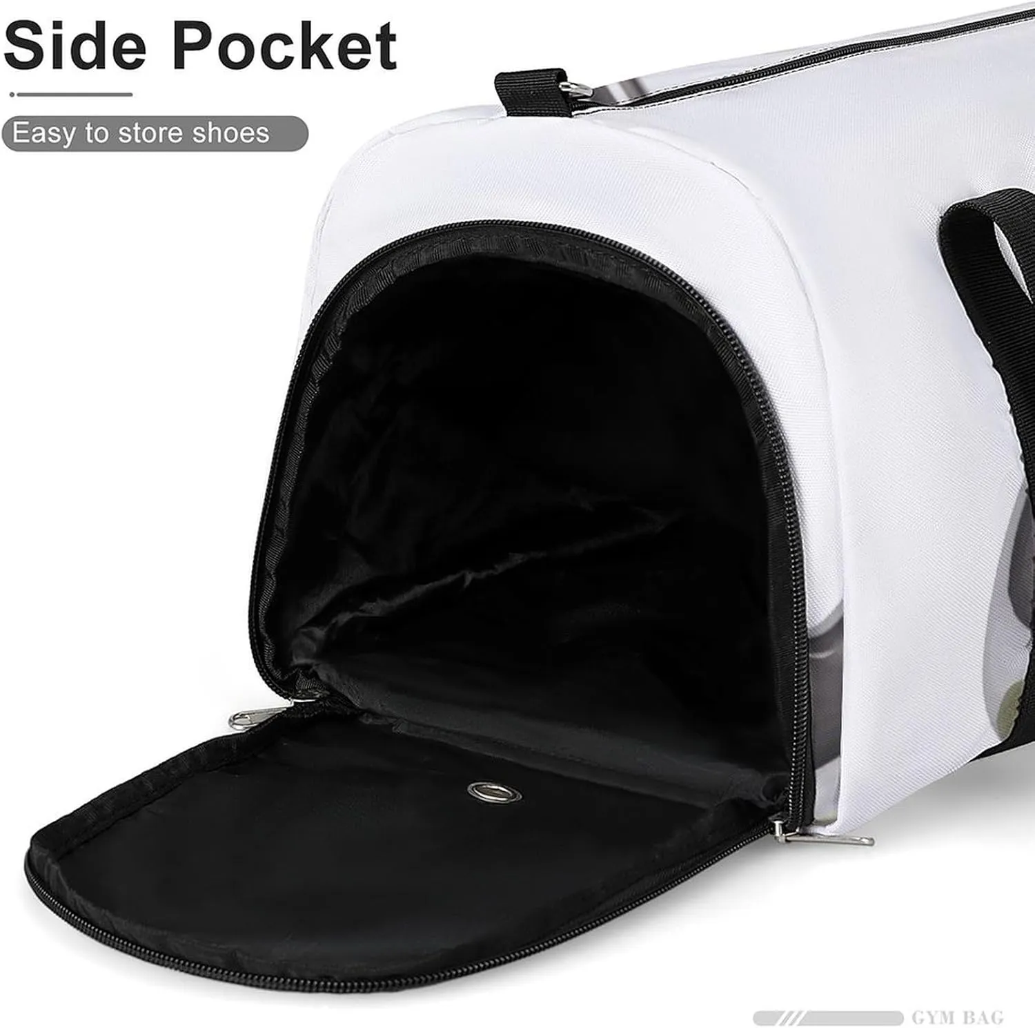 Gym Bag Golf Club Duffel Bag for Men Women Travel Overnight Bag with Shoe Compartment Workout Bags