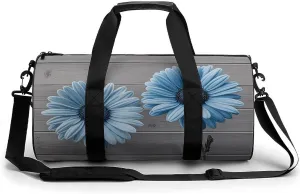 Gym Bags for Men Women Country Daisy Duffle Bag Travel Overnight Bag with Shoe Compartment Tote Bags
