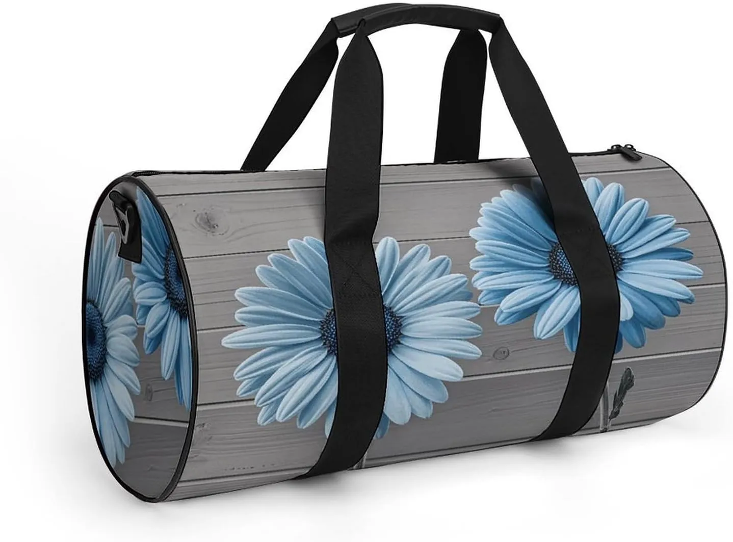 Gym Bags for Men Women Country Daisy Duffle Bag Travel Overnight Bag with Shoe Compartment Tote Bags