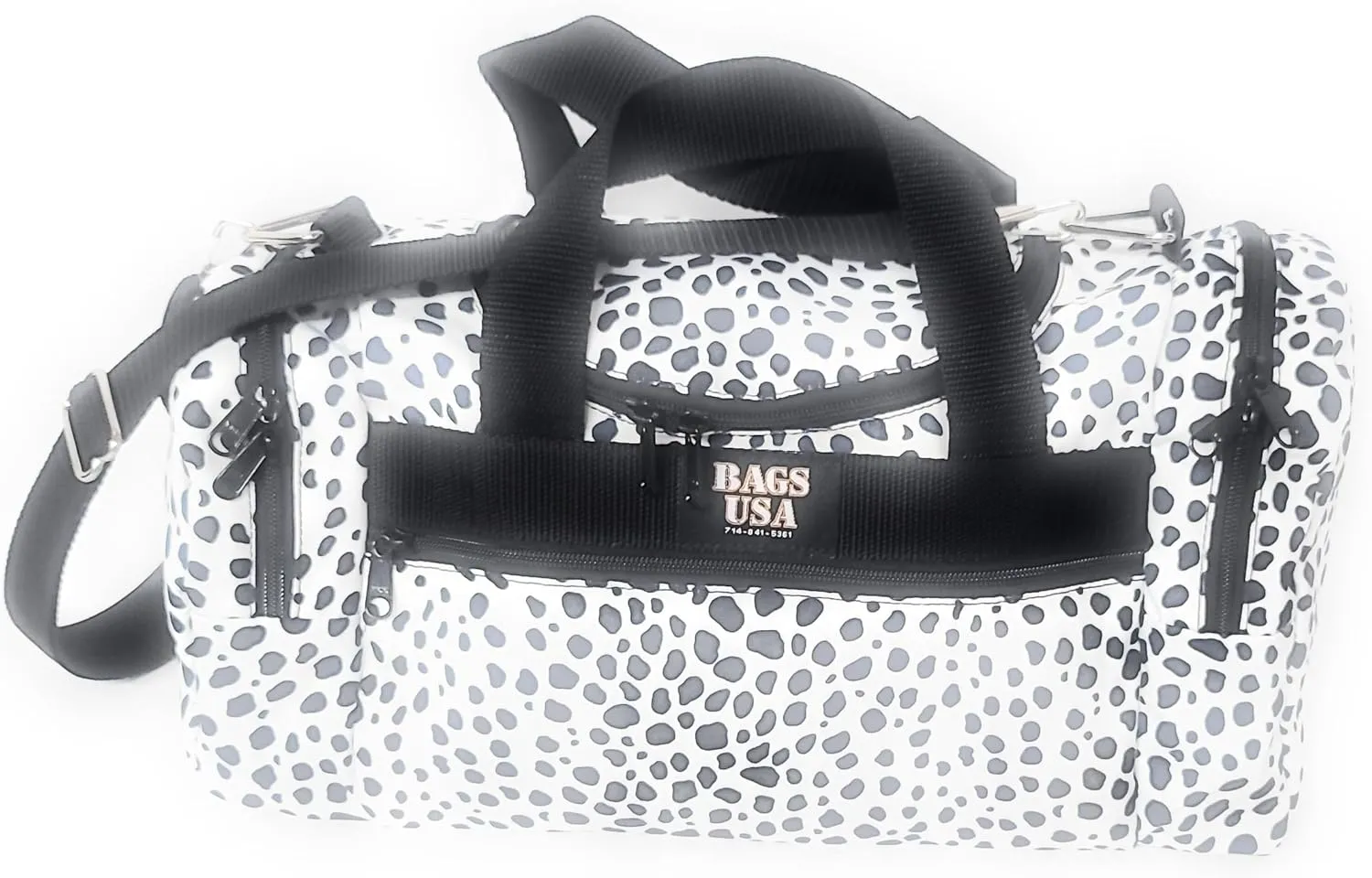 Gym Or Travel Bag Holds Personal Items,Towel, Change Of Clothes, Front Pocket For Cellphone, Keys Id And Wallet Made In USA.