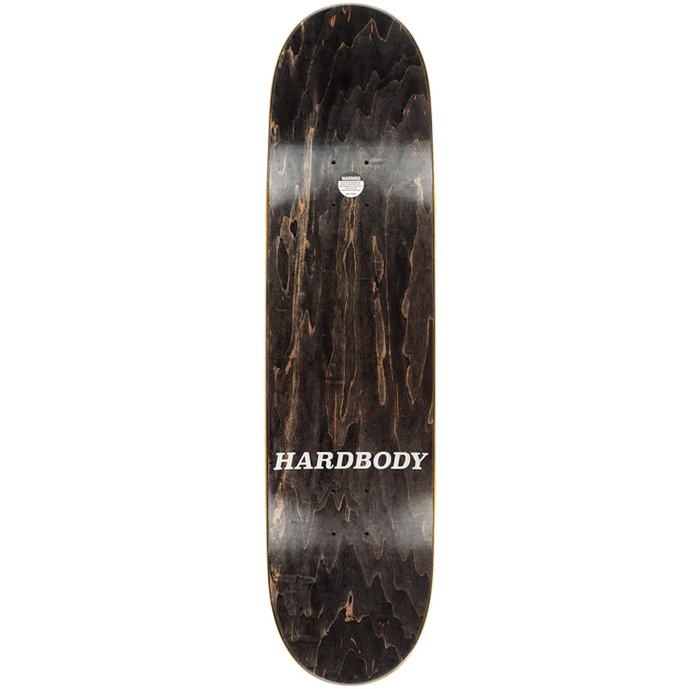Hardbody Hjalte Halberg Pro Skateboard Deck White/Black 8.25"