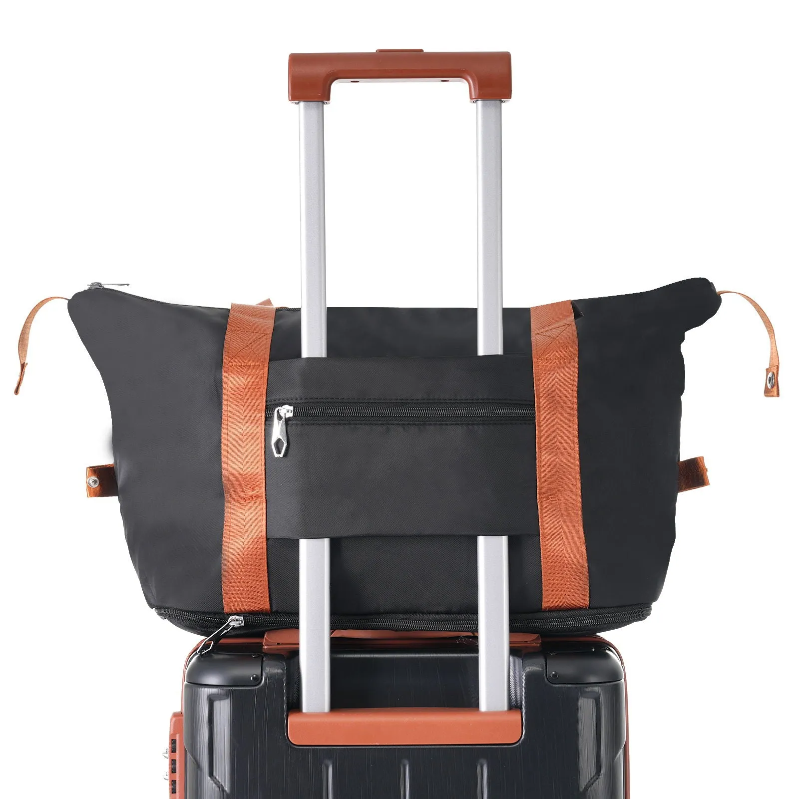 Hardshell Luggage 6 Piece Suitcase Set, Expandable Lightweight Suitcases With Wheels, Tsa Lock