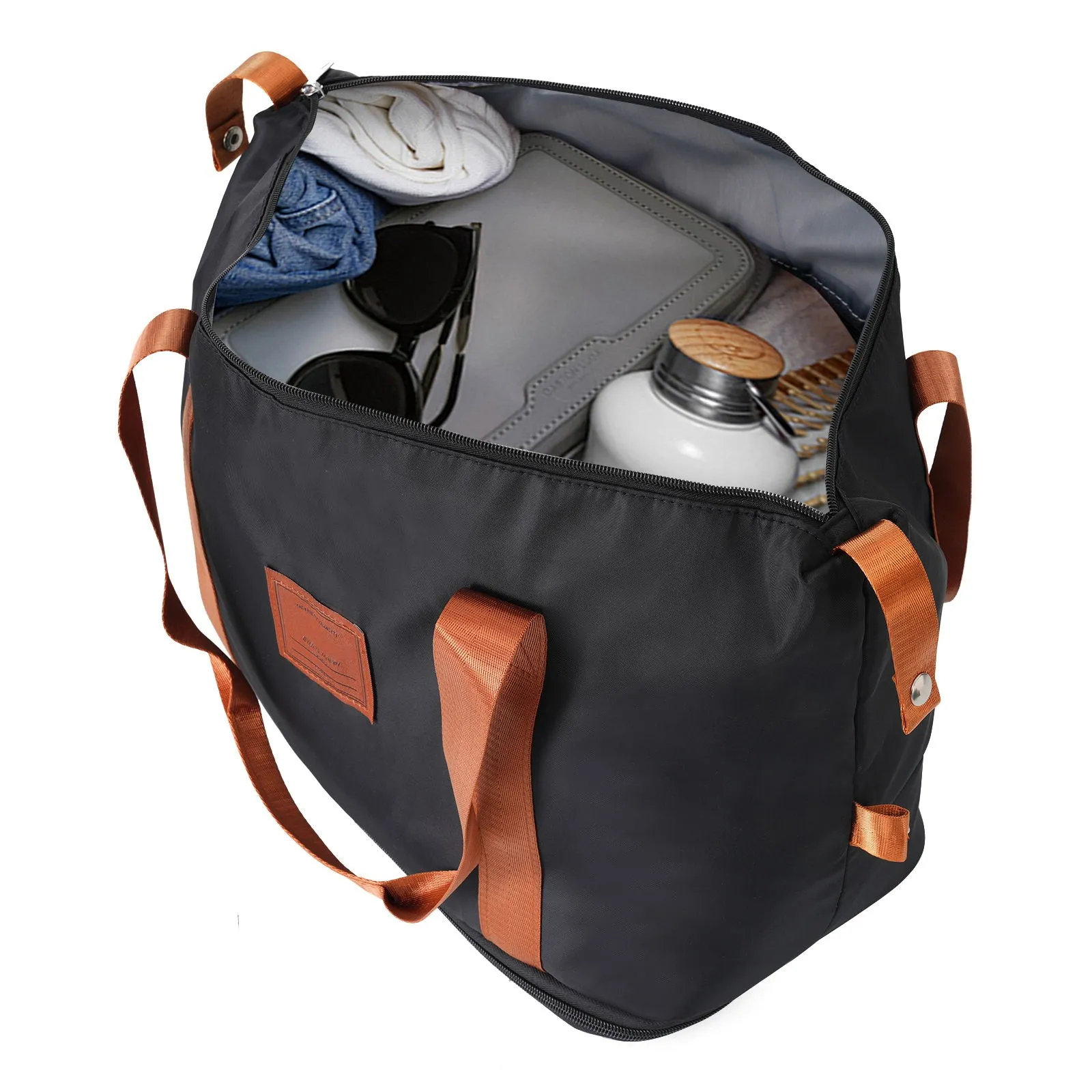 Hardshell Luggage 6 Piece Suitcase Set, Expandable Lightweight Suitcases With Wheels, Tsa Lock