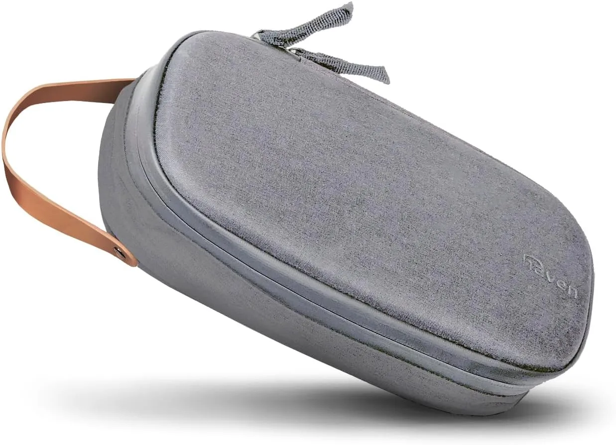 Haven Toiletry Bag - Premium Everyday Dopp Kit - Durable Essential Travel Organizer (Space Gray)