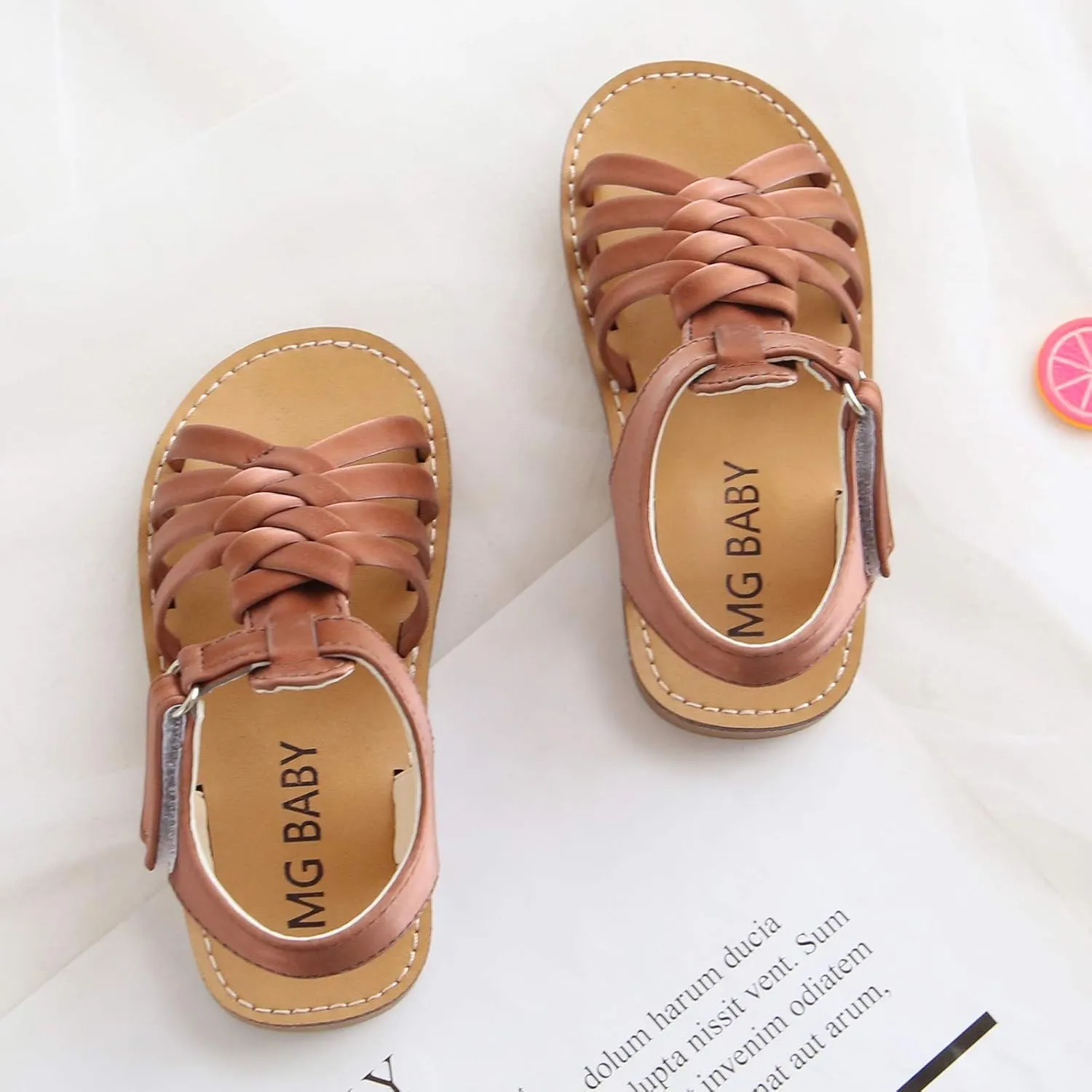 Heart Shoes Women Jelly Beach Baby Toddler Children Sandals Strap Shoes Crossed Boys Leather Girl S Slippers