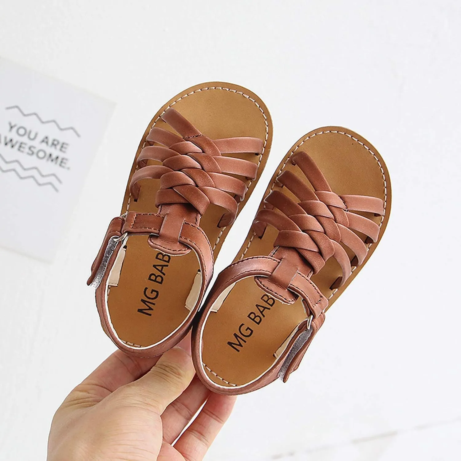 Heart Shoes Women Jelly Beach Baby Toddler Children Sandals Strap Shoes Crossed Boys Leather Girl S Slippers