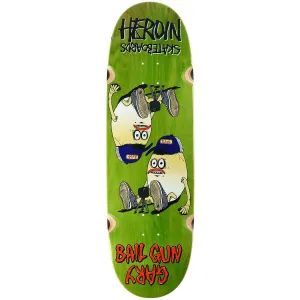 Heroin - Bail Gun Gary 4 9.75 Skateboard Deck