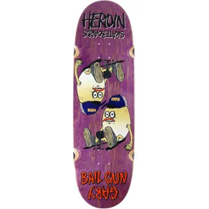 Heroin - Bail Gun Gary 4 9.75 Skateboard Deck