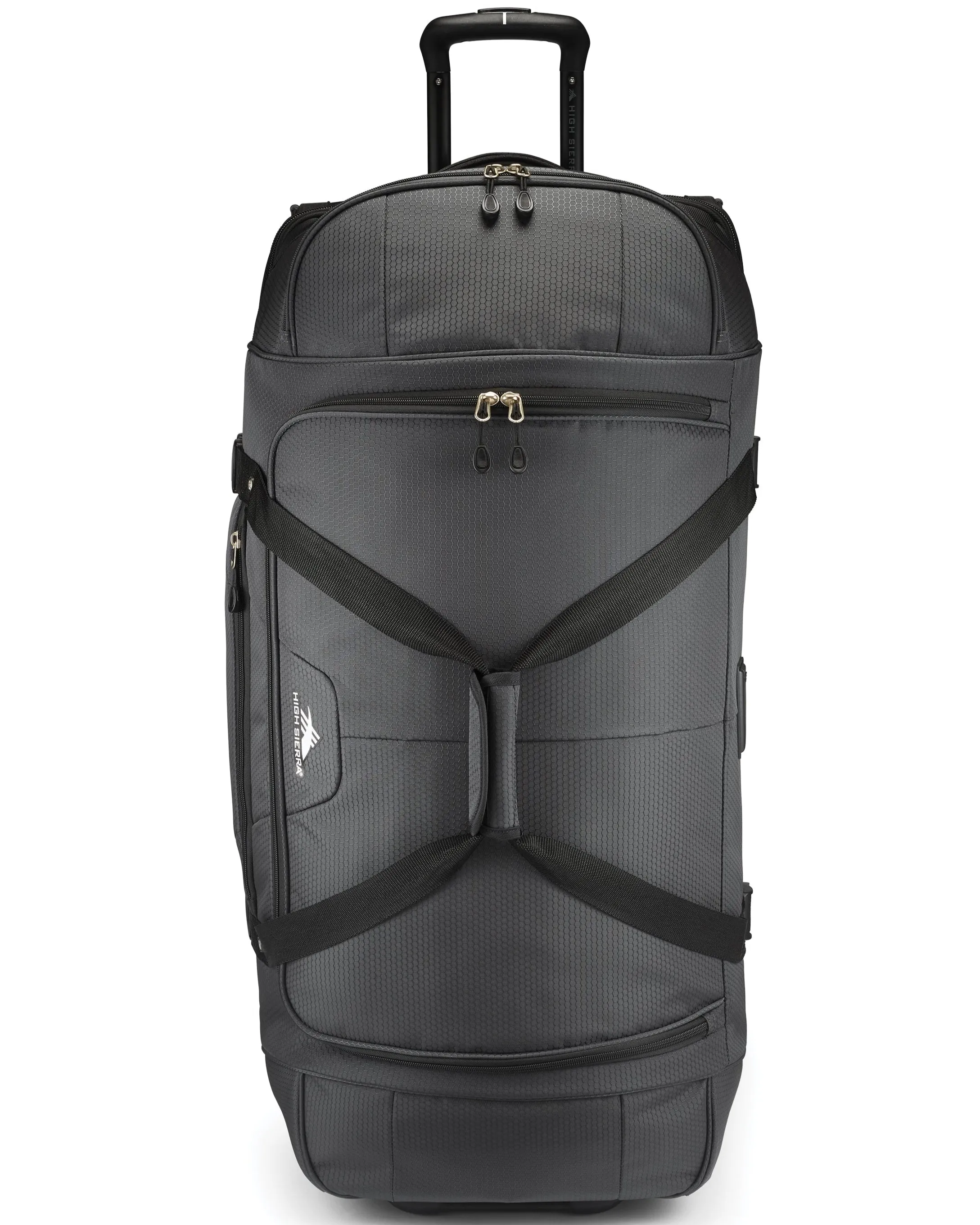 High Sierra Fairlead wheeled duffle 86cm Black