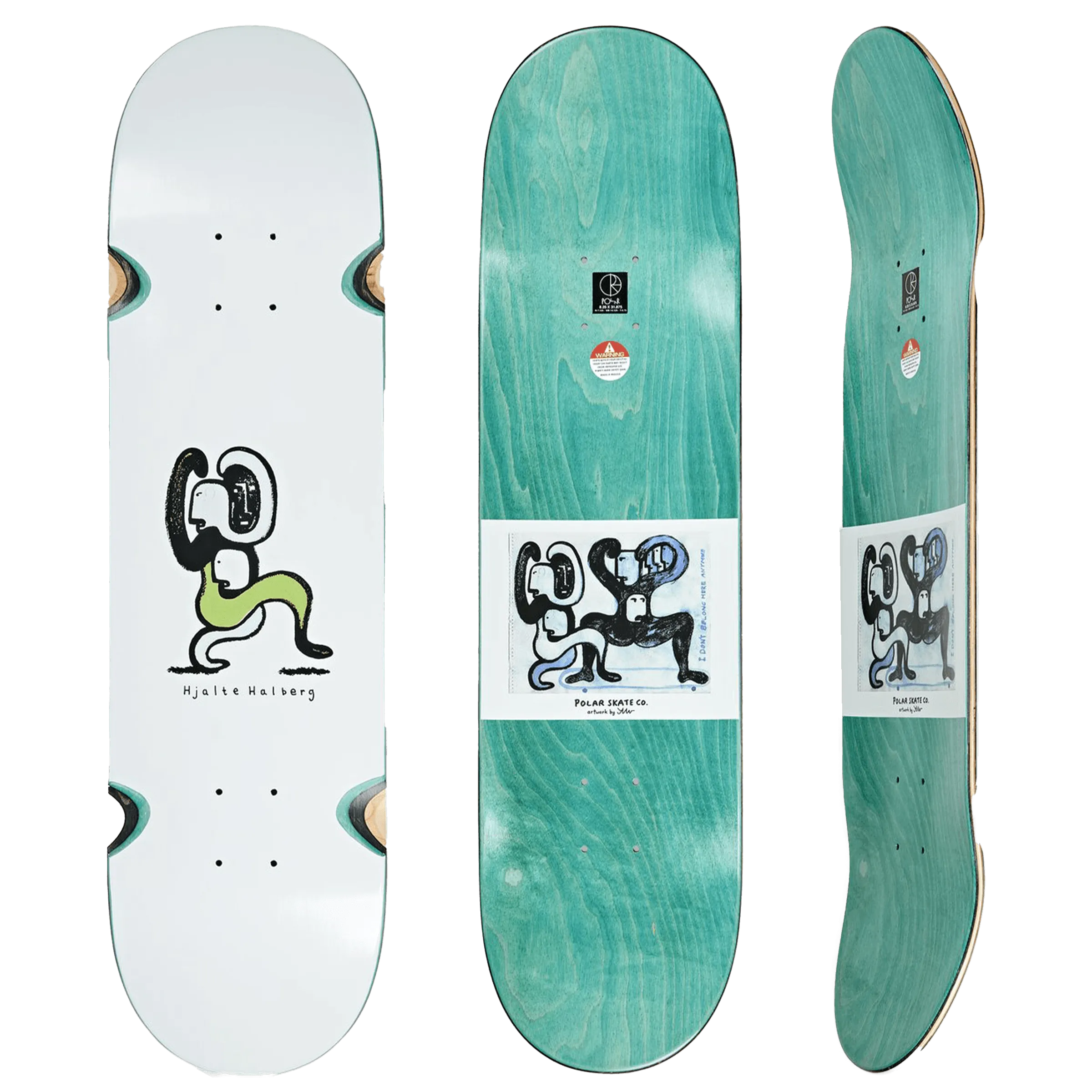 Hjalte Halberg Lurking Wheel Well Skateboard Deck