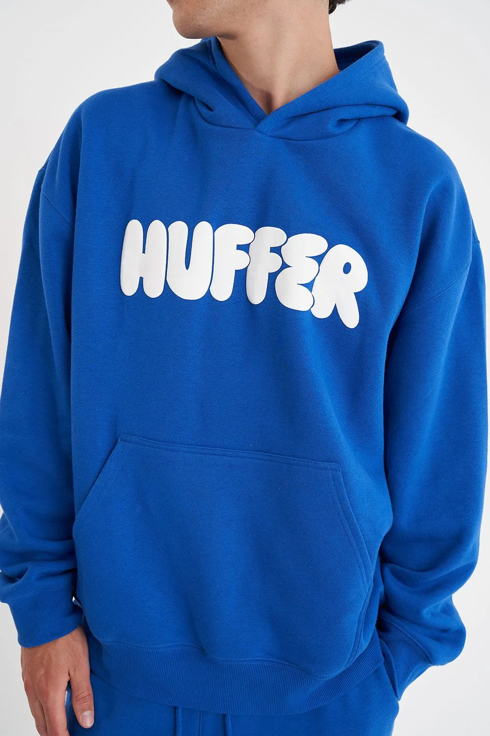 HUFFER MENS ARCADE HOOD/JUICY - COBALT