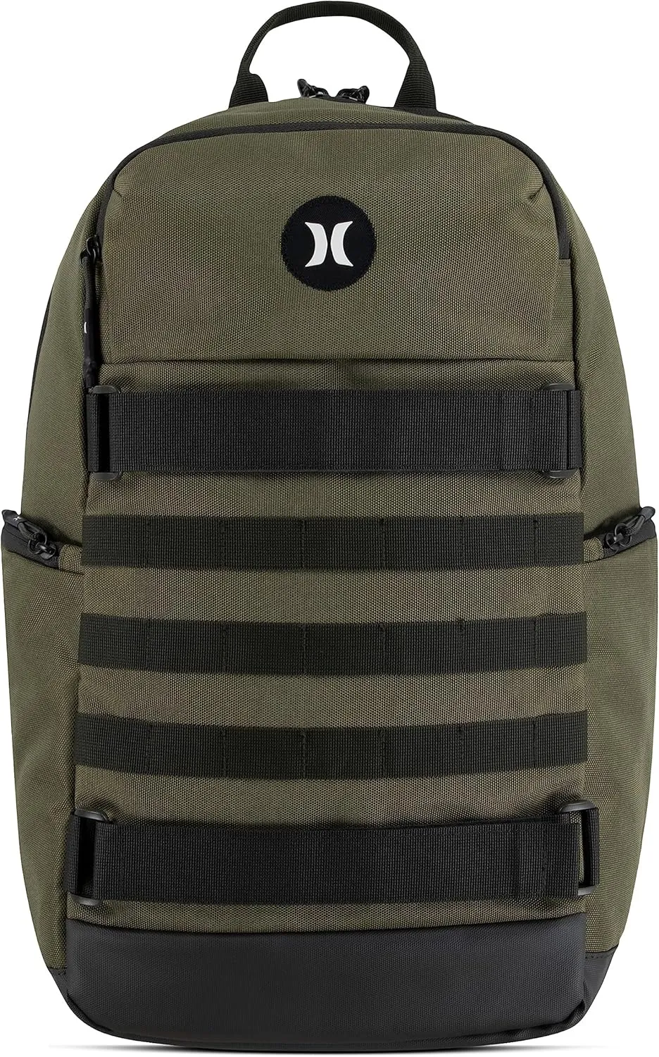 Hurley Mens Skateboard Backpack, Olive, One Size