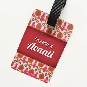 Ikat Bag Tags
