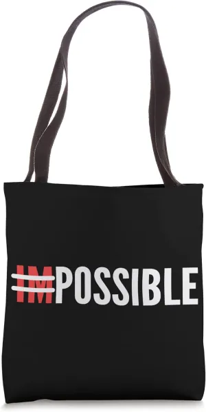 Im-possible Eager Person Tote Bag