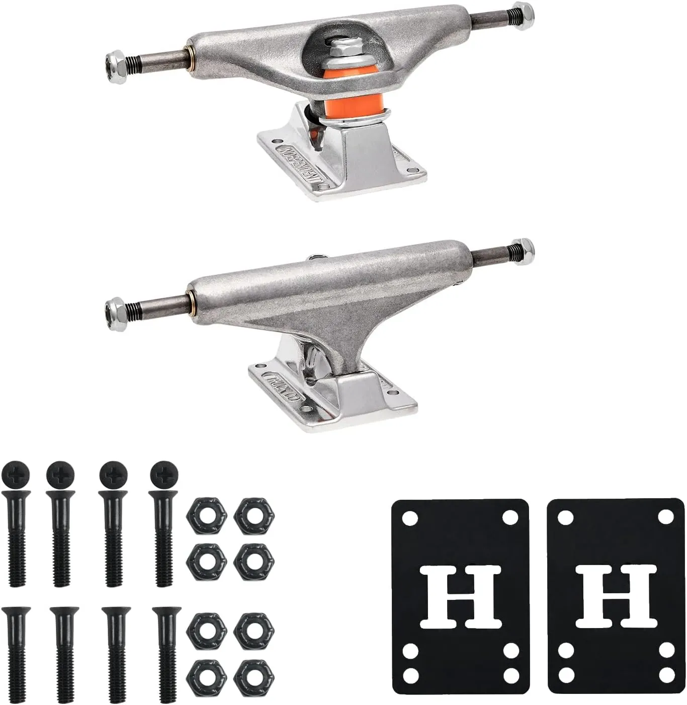 INDEPENDENT Indy Skateboard Trucks Stage 11 Forged Hollow 139 (8.0")   Risers & Hardware Kit