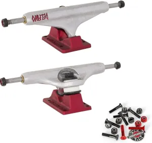 Independent Skateboard Trucks Stage 11 Hollow Pedro Delfino Red with 1" Mounting Hardware - 139/8.0"