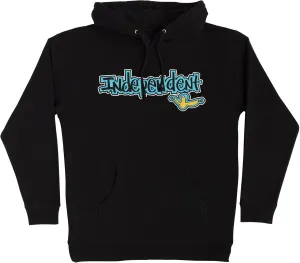 INDEPENDENT TRUCK COMPANY Heavyweight Pullover Hooded Sweatshirt Gonz Bar Skate Hoodie