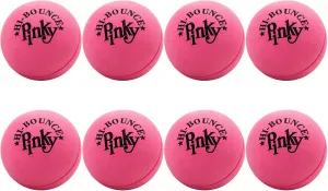JA-RU Hi-Bounce Pinky Ball (8 Pack) Rubber-Handball Bouncy Balls for Kids. Small Stress Ball. Indoor and Outdoor Sport Party Favors. Bouncing Throwing Play Therapy. 976-8A