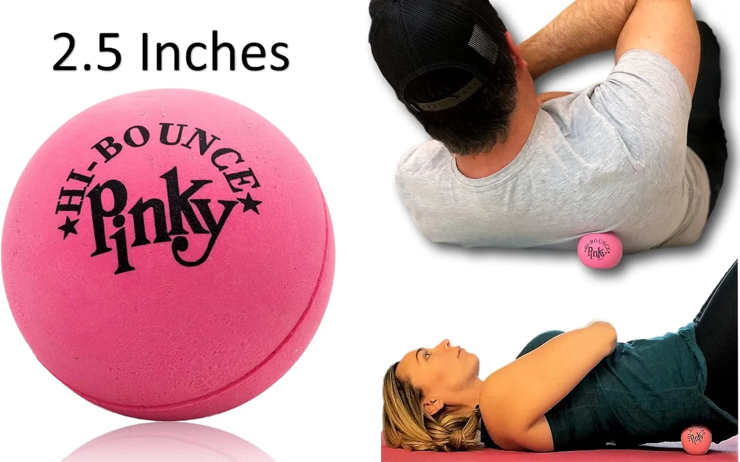 JA-RU Super Bounce Pinky Ball (4 Bouncy Balls) Outdoor Games & Indoor Playground Kids Toys. Massage Therapy Stress Balls. Sports Party Favors & Carnival Prizes in Bulk. 976-4A