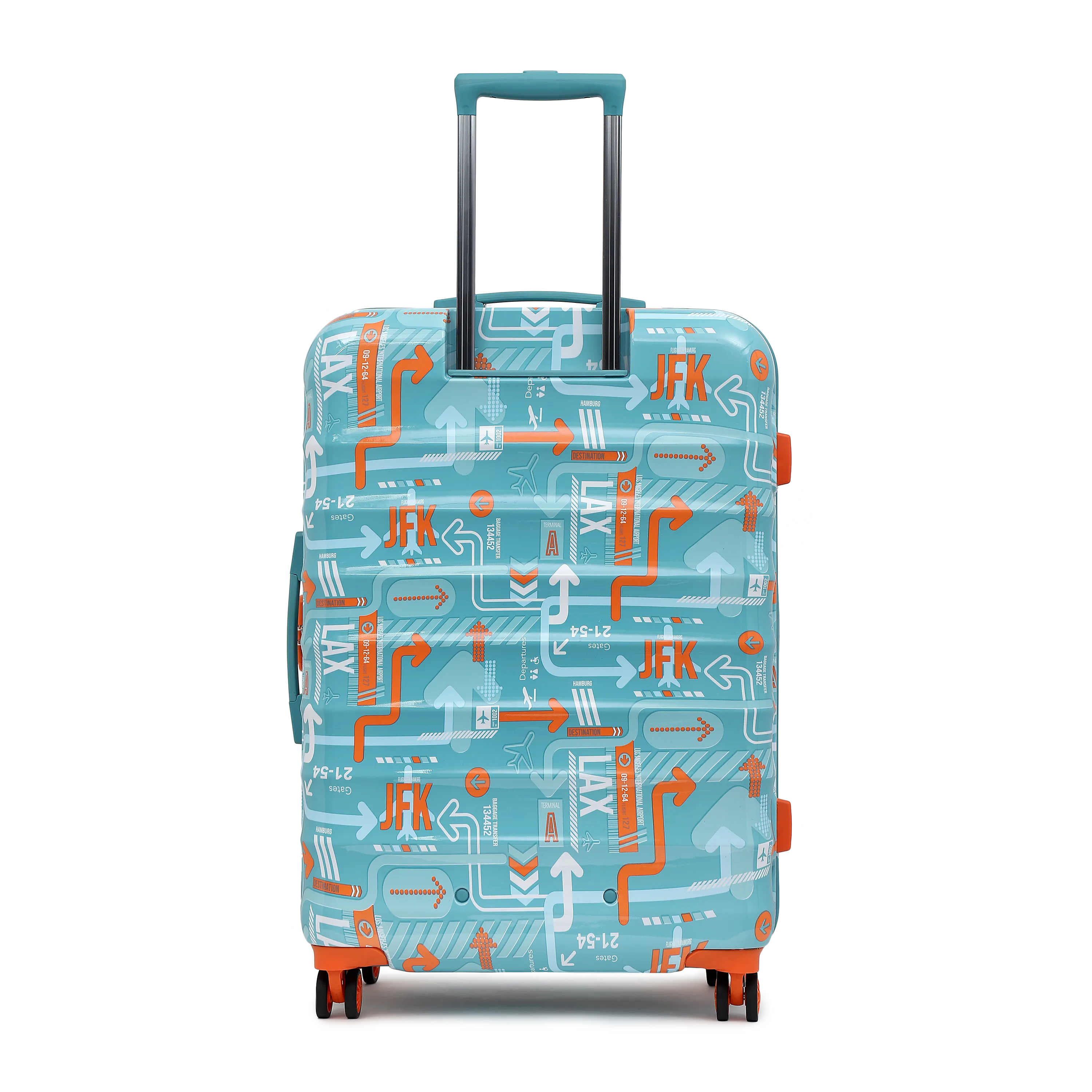 JFK Teal Blue Large Trolley