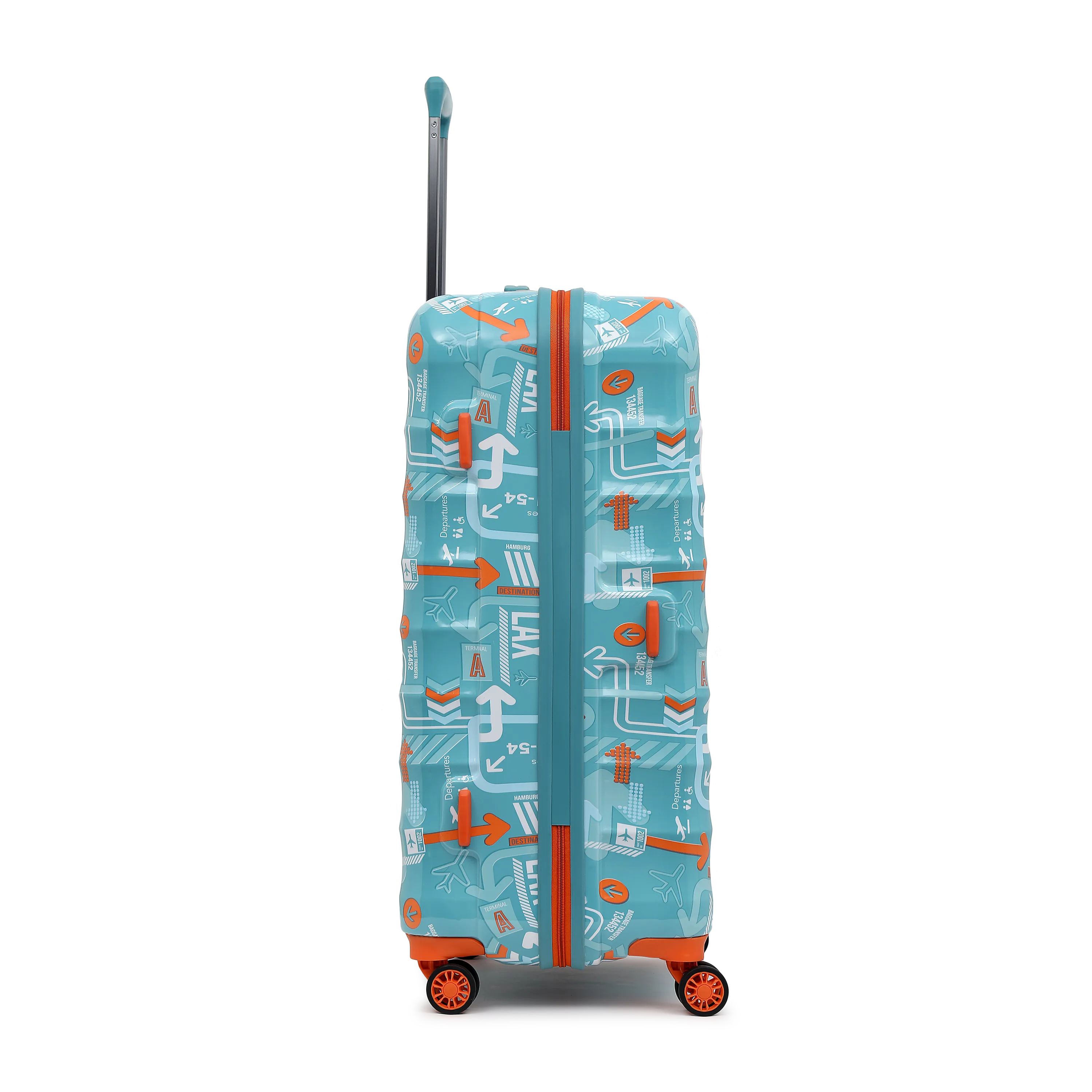 JFK Teal Blue Large Trolley