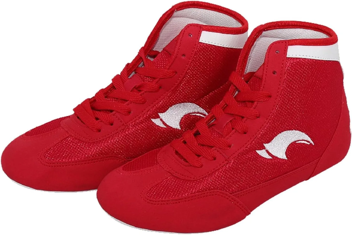 Kids School Wrestling Shoes Boys Girls Boxing Shoes Fitness Sneakers High Top Wrestling Training Shoes Boots Anti Slip