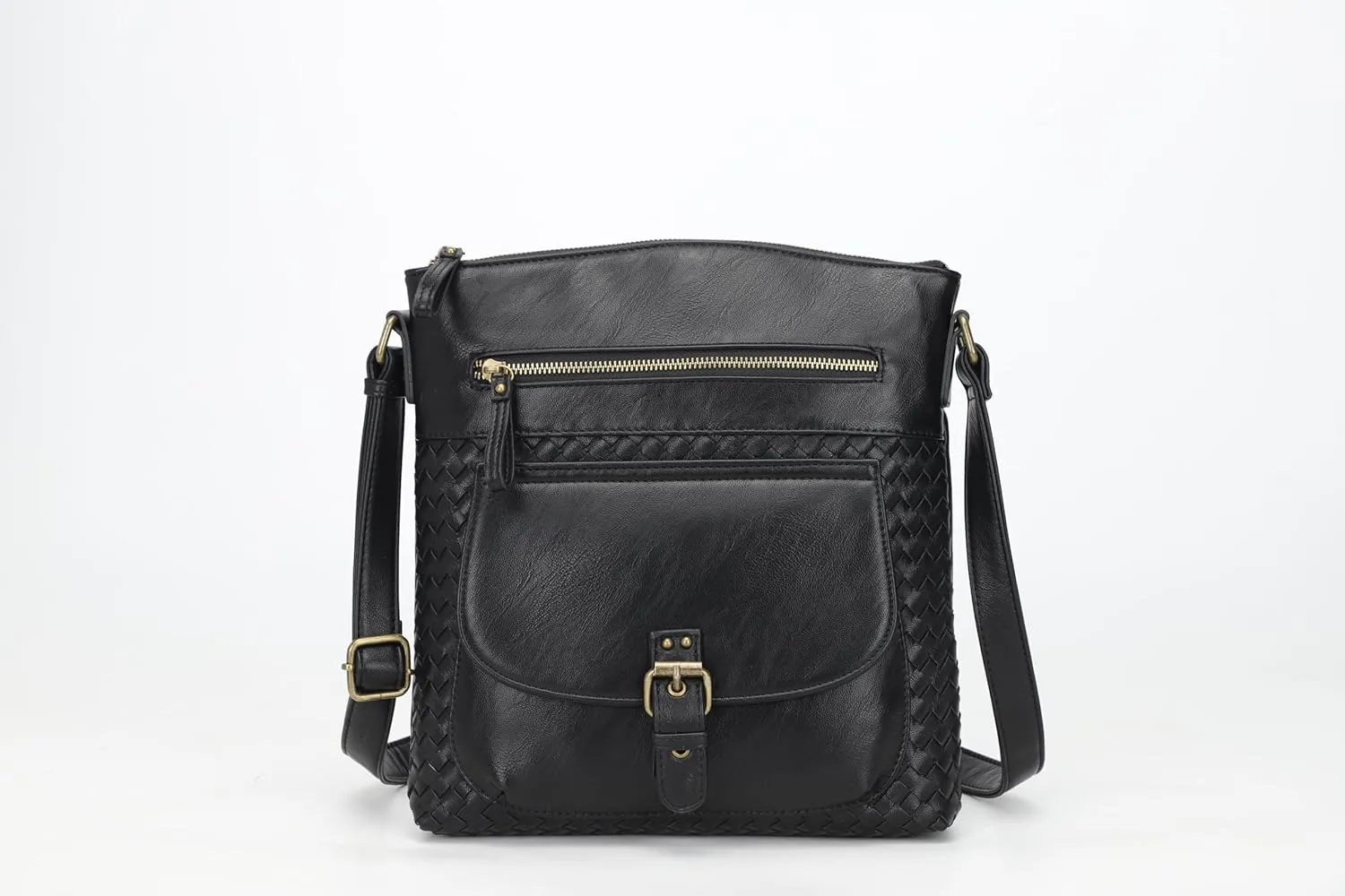 KouLi Buir Crossbody Purses for Women - PU Leather Shoulder Handbags Sling Bag Crossboby Bags Medium Multi Pockets