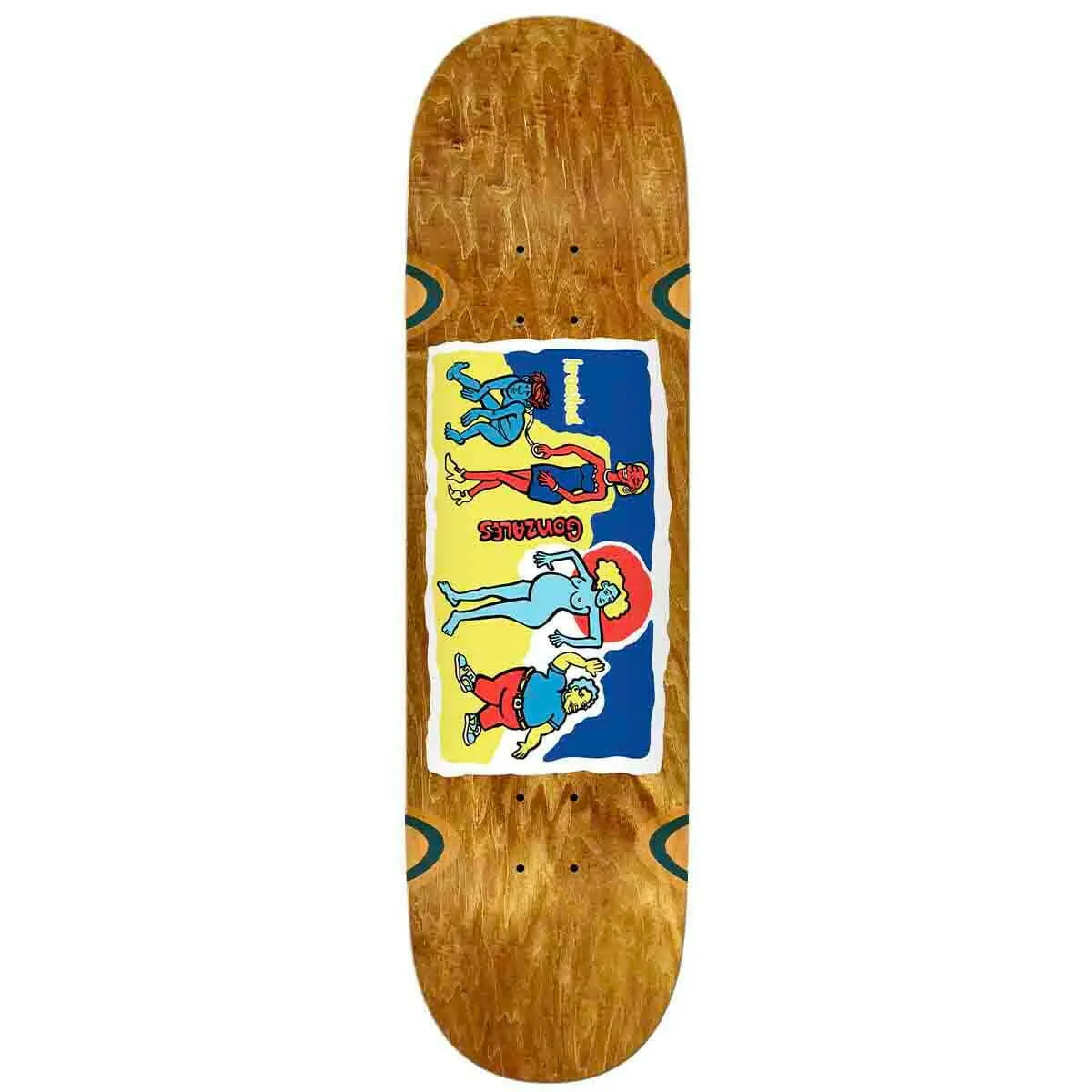 Krooked - Gonz Family Affair 9.0 Skateboard Deck