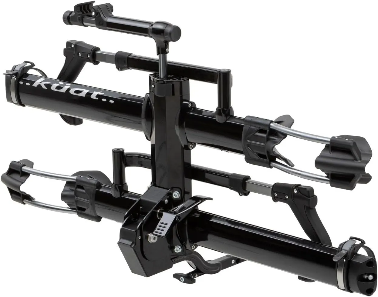 KUAT NV 2.0-1.25" - 2-Bike Hitch Rack | Robust 2-Bike Rack with Trail Doc for Riders & Cyclists | Rugged All-Metal Construction | E-Bike Compatible | Easy Installation | Built for The Long Haul