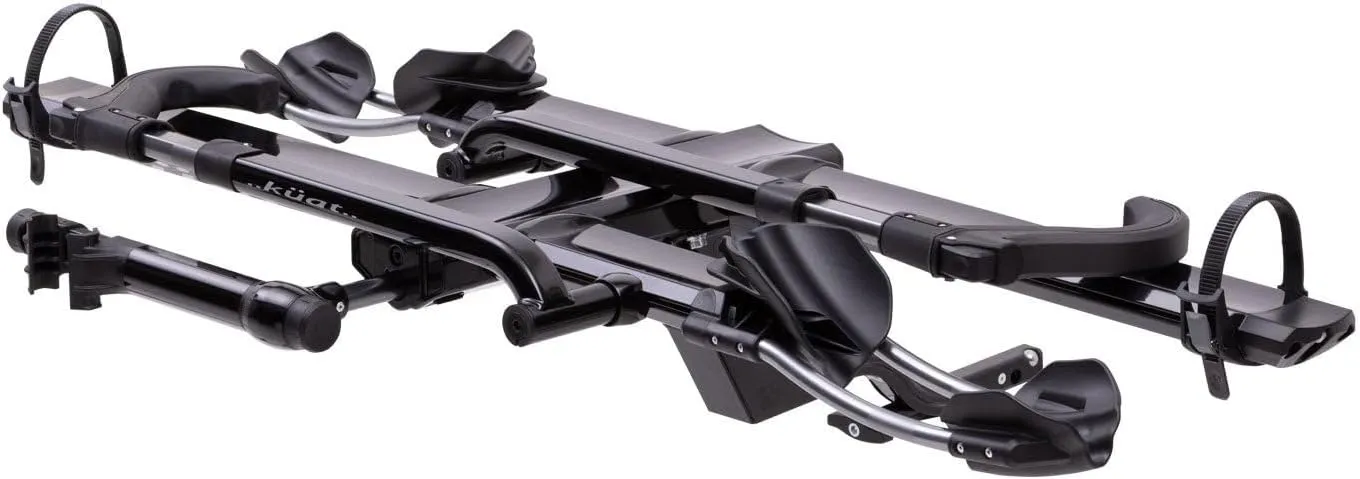 KUAT NV 2.0-1.25" - 2-Bike Hitch Rack | Robust 2-Bike Rack with Trail Doc for Riders & Cyclists | Rugged All-Metal Construction | E-Bike Compatible | Easy Installation | Built for The Long Haul