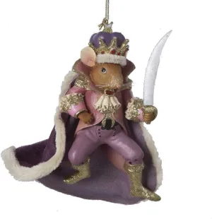 Kurt Adler 6 Inches Tall Nutcracker Suite Mouse King Ornament