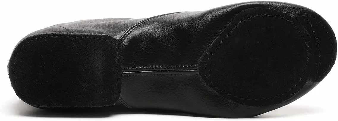 Lace Up Black Jazz Shoes Dance Boots for Women Girls Adult