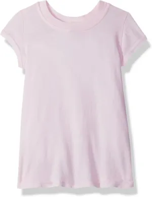 Lamade Kids Baby Girls Infant Basic Tee, Ballet Pink, 6-12m